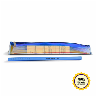 estuche laxvox azul